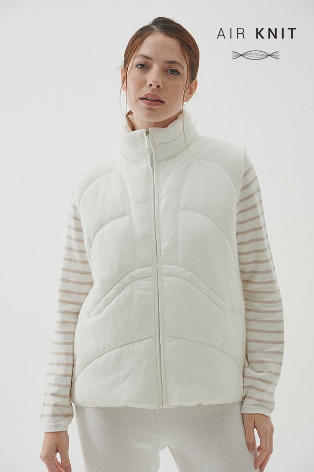 Parka sin Mangas Casse Blanco