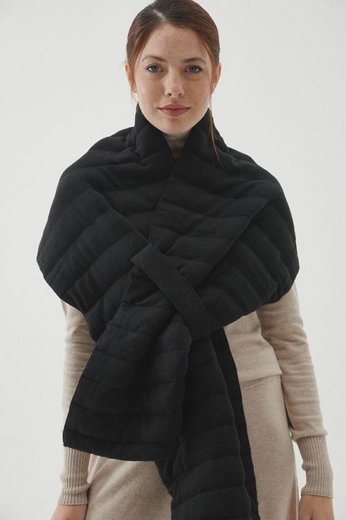 Bufanda Air Knit Negro