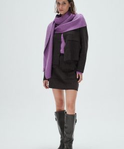 Chaqueta Jackard Pully Chocolate - Imagen 3