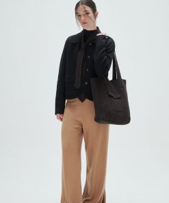 Pantalón Palazzo Loop Camel