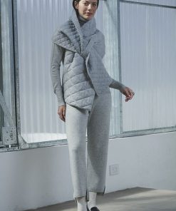 Bufanda AirKnit Gris Perla - Imagen 3