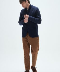 Alternative view of Blazer Tramado Boy Azul Marino