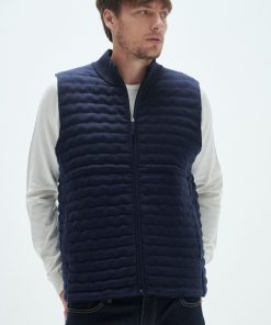 Parka sin Mangas Franco Azul Marino - Imagen 4