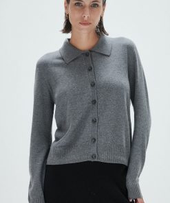 Camisa Ultrafina Sarah Grafito - Imagen 2