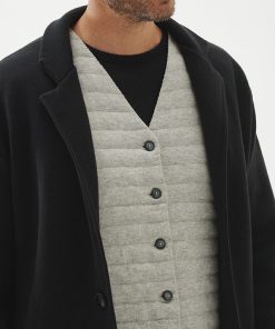 Parka sin Mangas AirKnit Gris Perla - Imagen 3