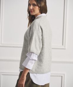 Sweater Julia Gris Claro - Imagen 6