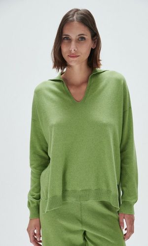 Sweater Polo Verde