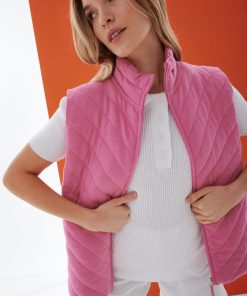Parka sin Mangas Cris Fucsia - Imagen 2