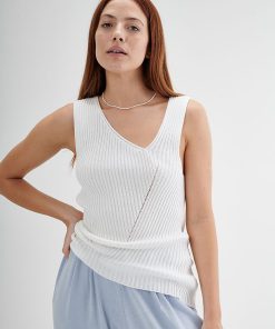 Polera Asimétrica Blanco