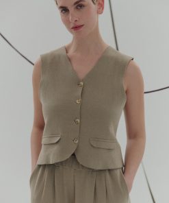 Gilet Randa Verde Seco