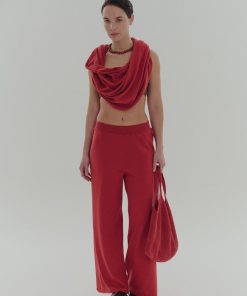 Pantalón Palazzo Rojo