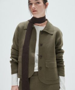 Chaqueta Garba Verde Seco - Imagen 4