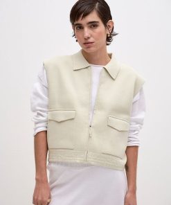 Chaqueta sin Mangas Valls Natural