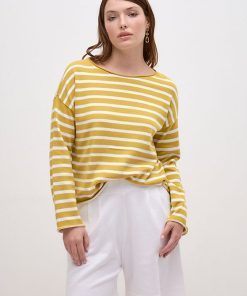 Sweater Rayas Galdana Amarillo