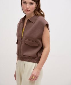 Chaqueta sin Mangas Valls Chocolate - Imagen 6