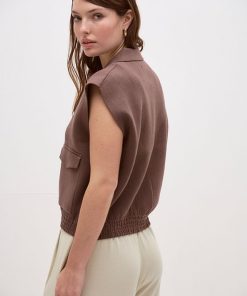 Chaqueta sin Mangas Valls Chocolate - Imagen 5