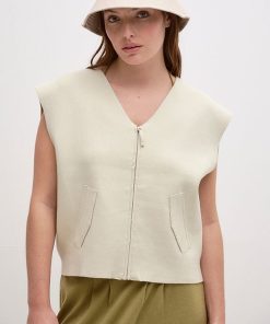 Chaqueta sin Mangas Marina Natural - Imagen 7