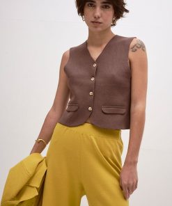 Alternative view of Gilet Randa Chocolate
