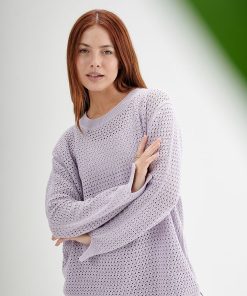 Sweater Calado Linda Lila