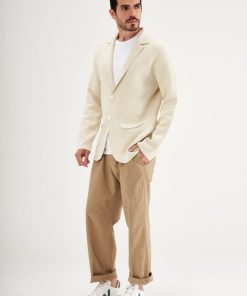 Blazer Tramado Boy Natural - Imagen 3