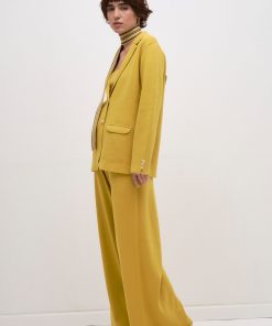 Blazer Tramado Pobla Amarillo - Imagen 4