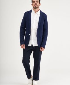 Blazer Tramado Boy Azul Marino - Imagen 5