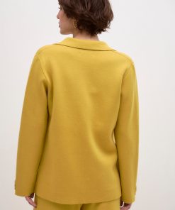 Blazer Tramado Pobla Amarillo - Imagen 5