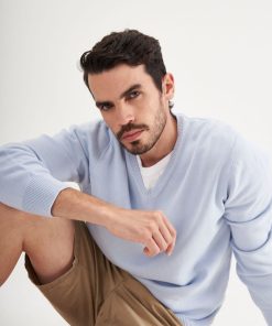 Alternative view of Sweater E/V Celeste