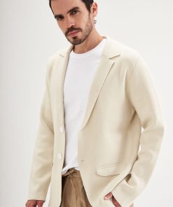 Blazer Tramado Boy Natural - Imagen 4