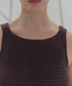 Polera Calada Viera Chocolate - Imagen 4