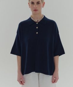 Alternative view of Polera Dominguez Azul Marino