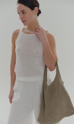 Polera Calada Vieira Blanco