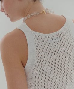 Polera Calada Vieira Blanco - Imagen 5