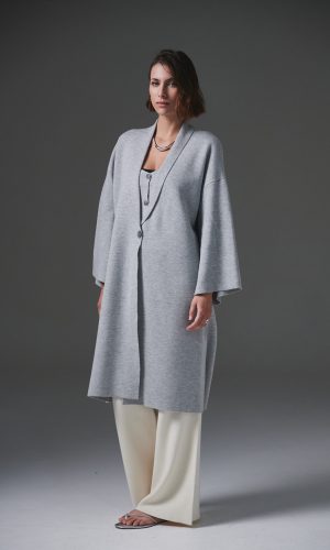 Tapado Isabela Gris Perla