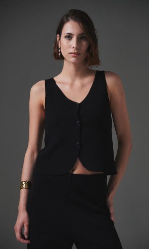 Gilet Sastrero Selena Negro