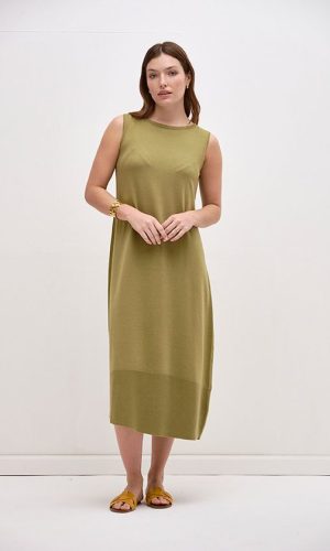 Vestido Messina Verde Seco