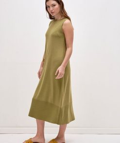 Vestido Messina Verde Seco - Imagen 4