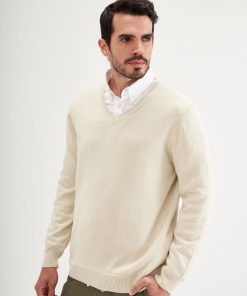 Alternative view of Sweater E/V NY Natural
