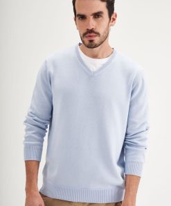 Sweater E/V Celeste - Imagen 3