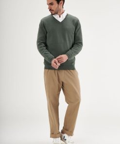 Alternative view of Sweater E/V Verde Cemento