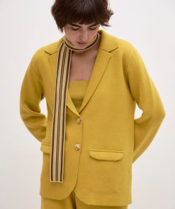 Blazer Tramado Pobla Amarillo - Imagen 6