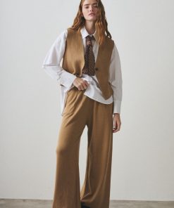 Alternative view of Gilet Pira Camel