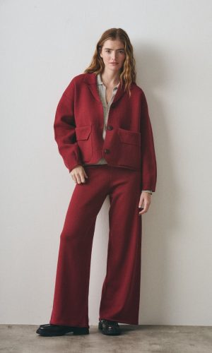 Alternative view of Chaqueta Pinter Borgoña