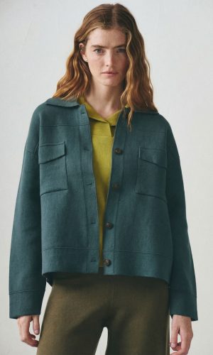 Chaqueta Max Petróleo