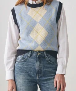 Sweater sin Mangas Argento Azul Marino - Imagen 5
