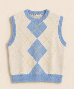 Sweater sin Mangas Argento Celeste - Imagen 3