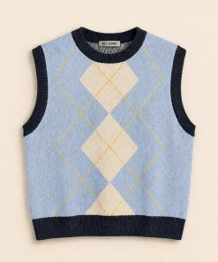 Alternative view of Sweater sin Mangas Argento Azul Marino