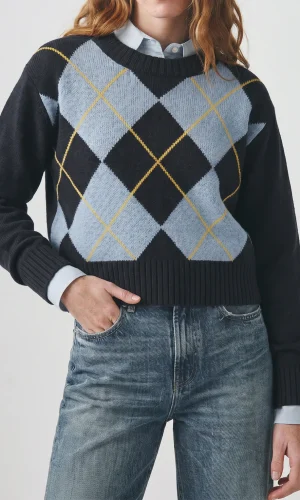 Sweater Argento Azul Marino
