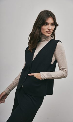 Gilet Fran Negro - Imagen 3