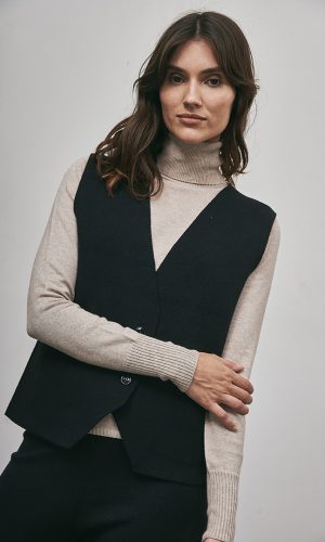 Gilet Fran Negro